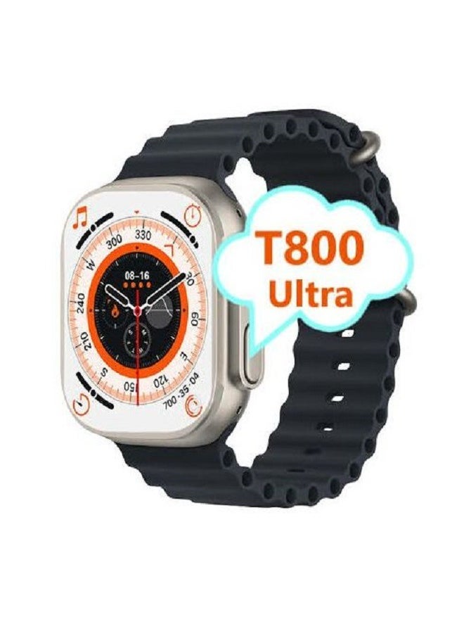Generic - T800 Ultra Series 8 (2023) Smart Watch 1.99 Inch IPS display NFC Bluetooth V5 Call Waterproof IP67 Wireless Charger - Image 1