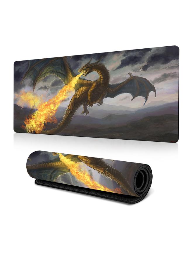 Bluejw Temu Hot Selling Series Dark Fantasy Dragon Mouse Pad Large E-Sports Table Mat Mouse Pads Rubber Anti-Slip Mat - Image 1