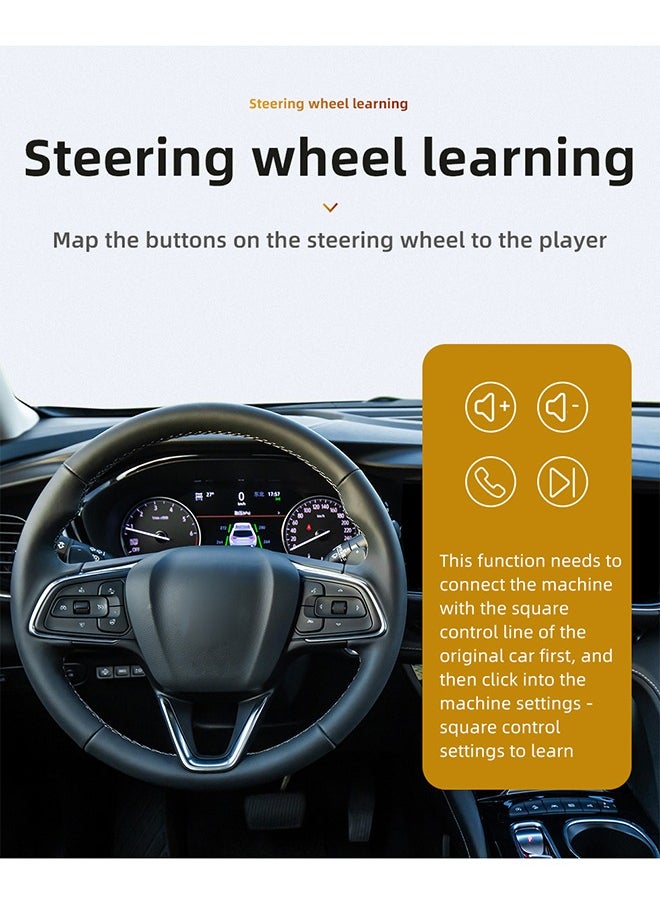 XUTIANZE - 7-Inch Retractable Smart Car Screen – Wireless CarPlay & Android Auto | 12LED Reversing Camera | HD Touch Display | Bluetooth Hands-Free Calls | FM/AM Radio | Multimedia Playback | Supports 14 Languages (Including Arabic) - Image 1