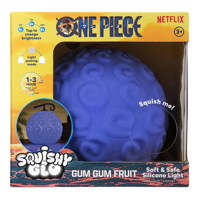 Paladone Paladone GumGum Fruit SquishyGlo Silicone Light Rechargeable