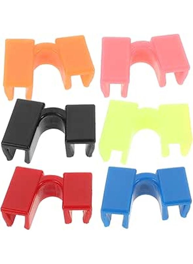 Reusable Chopsticks Training Hinges 6PCS Easy Install Non Deformable PE Material for Beginners Adults - Image 1