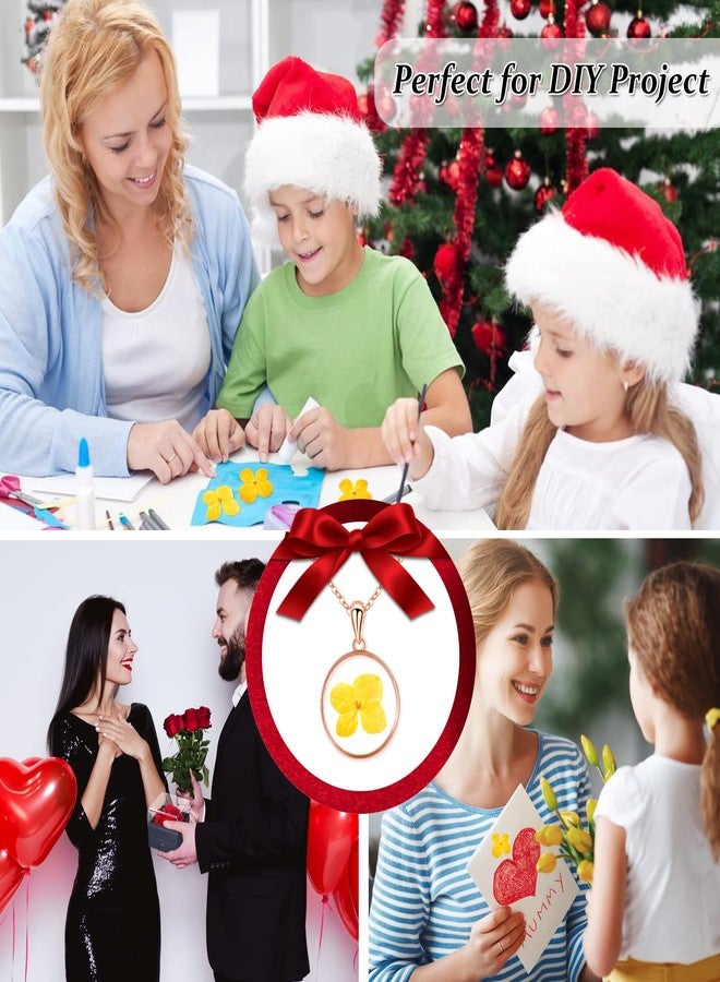 GSZN ٦٠ قطعة من الزهور المجففة والمضغوطة، زهور الكوبية الصفراء الطبيعية المجففة لصنع الراتنج والشموع والصابون والمزهريات والبطاقات وسجل القصاصات والمجوهرات والديكورات الزهرية - Image 4