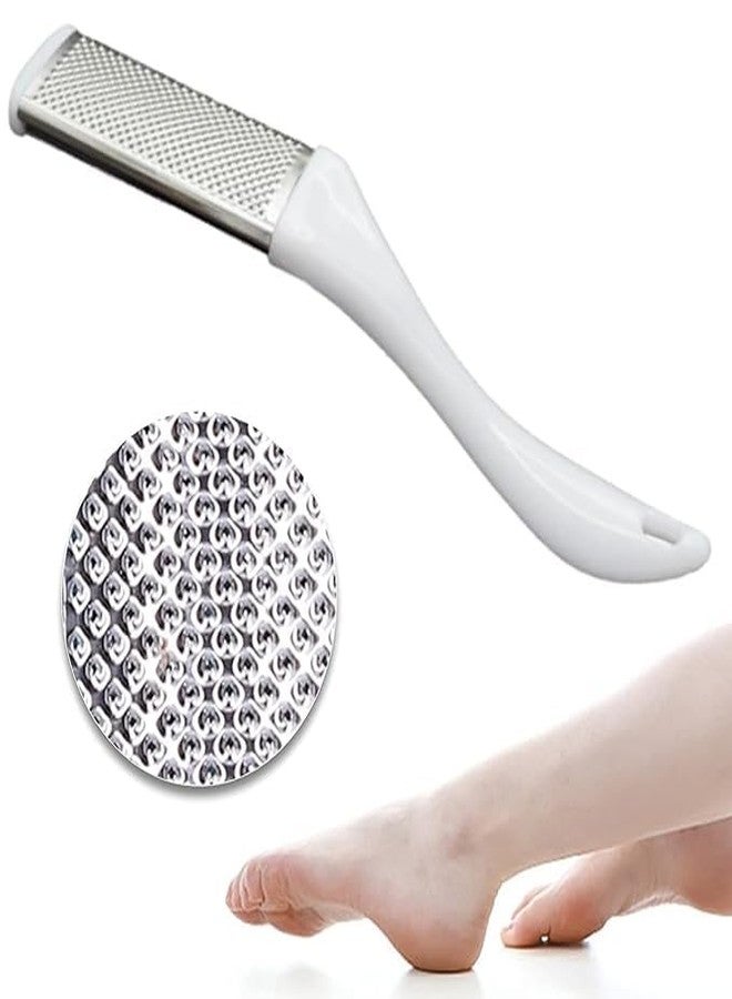 CLICKSWIFT مبرد أقدام مرن من كليك سويفت مع ملف بيديكور مزدوج الجوانب لتنظيف الكعب وإزالة الجلد الميت للاستخدام المنزلي، متعدد الألوان 1 قطعة - Image 2