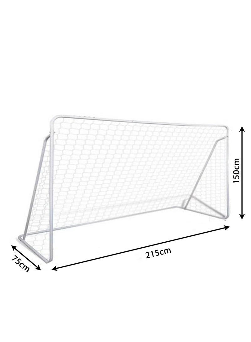جورفنت مرمى كرة قدم بشبكة واحدة 213*150*75 سم - Image 1