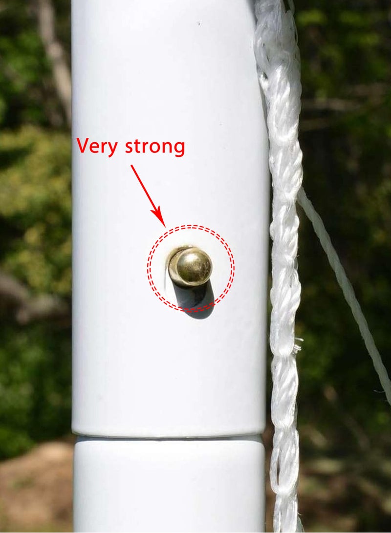 جورفنت مرمى كرة قدم بشبكة واحدة 213*150*75 سم - Image 4