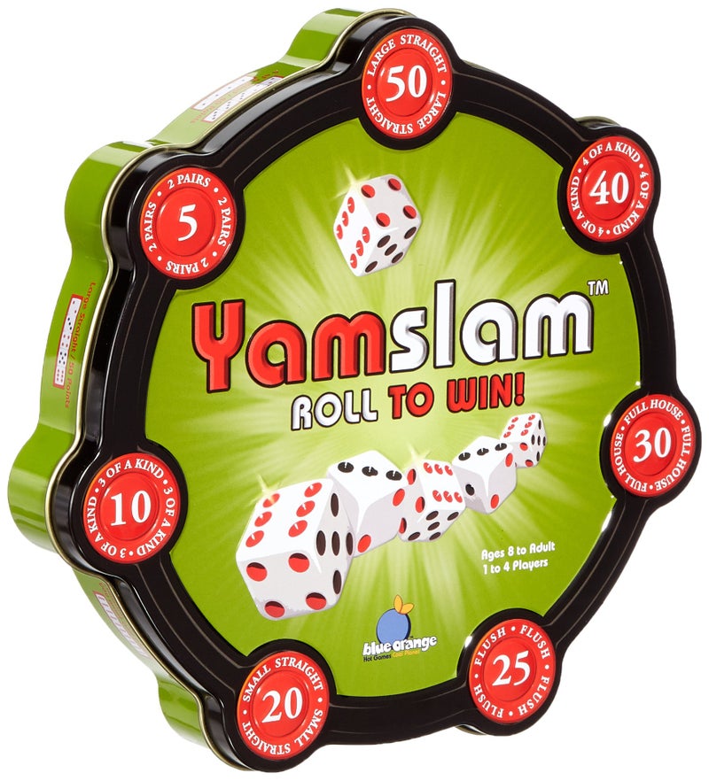 blue orange Yamslam Fun Chance and Strategy Family Dice Game for Kids and Adults by Blue Orange Games - 1 to 4 Players, Ages 8+ - Image 1