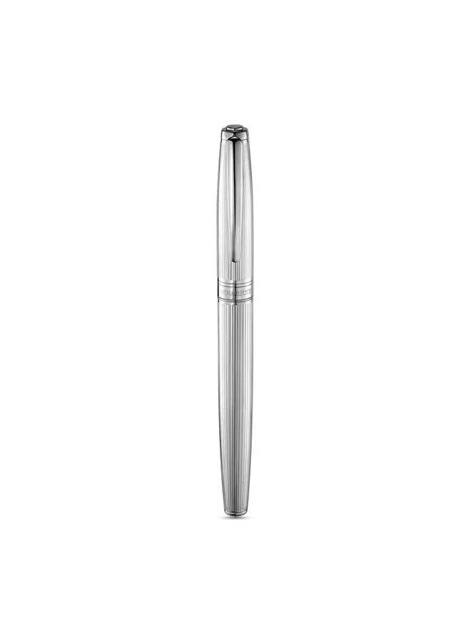 نينا ريتشي Ramage Chrome Capped Rollerball Pen, Black Ink