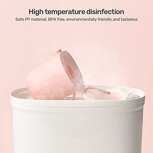 R for Rabbit Silicone First Feed Meal Box for Baby, Kids Multi-Functional Milk Powder Container Box 210G (Pink) - Image 3