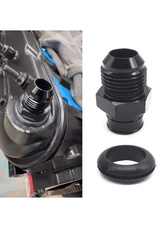 GOLACOD 10AN Push-In Fitting Adapter for GM LS Engines Valve Cover Grommet 34-010LS - Aluminum AN10 Connector Replacement - Image 5