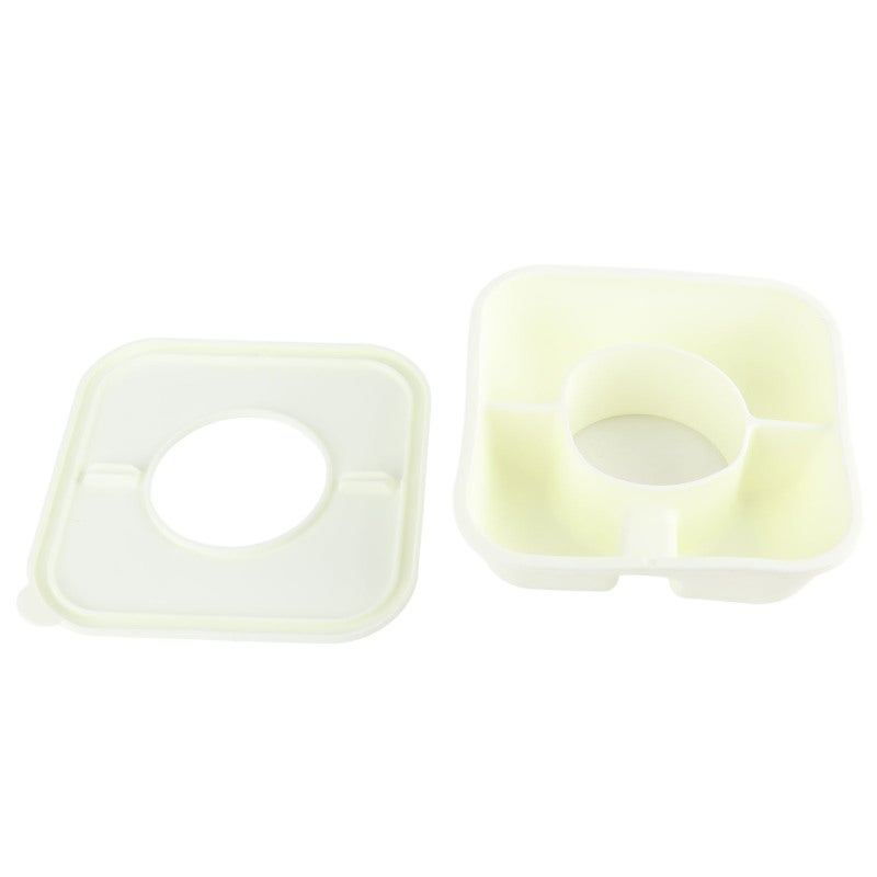 Tumbler Snack Bowl: Premium Silicone, Odorless Durable Reusable - Larger Capacity 2.67 Inches Deep, Leakage Proof With Lid - Snack Tray For 40 Oz Cups For Home, Office, Camping, Travel - Image 1