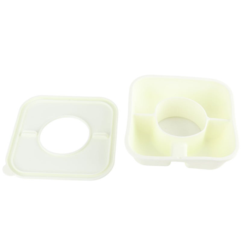 Tumbler Snack Bowl: Premium Silicone, Odorless Durable Reusable - Larger Capacity 2.67 Inches Deep, Leakage Proof With Lid - Snack Tray For 40 Oz Cups For Home, Office, Camping, Travel - Image 4