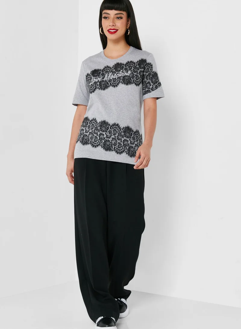 Love Moschino Graphic T-Shirt