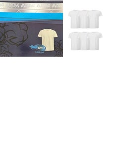 Generic Round half sleeve T-shirt, 100% cotton, Egyptian made (6 pieces).  - Image 1