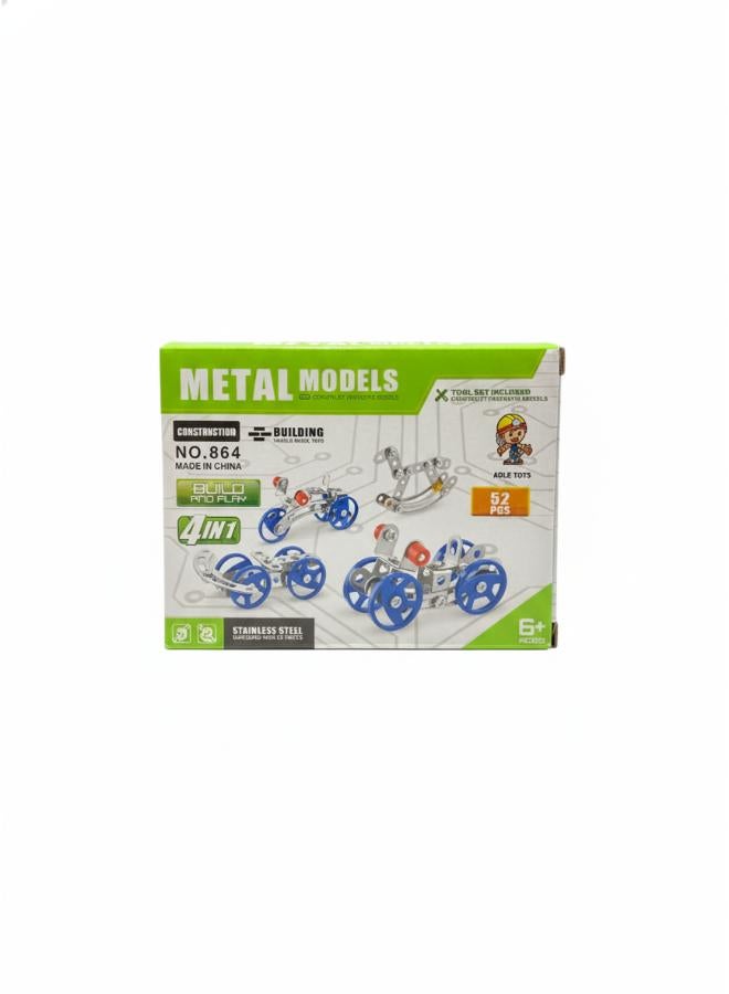 Metal Models Construction Building Vehicle Model Toys No. 864 - Image 1
