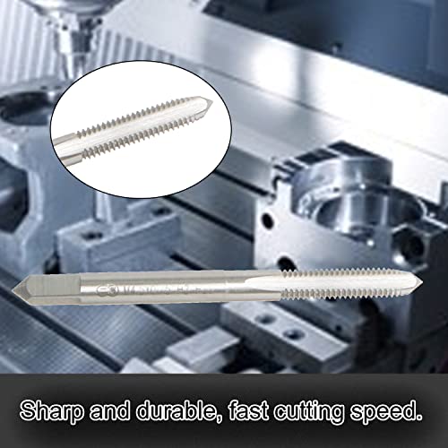 Aopin M4.5 x 0.75 Taper Hand Tap HSS Metric Female Thread High Speed Steel Hand/Machine Use Straight Flute Screw Tap, For Used To Make New Threads, Re-Thread Damaged And Jammed Threads 1 Pcs - Image 3
