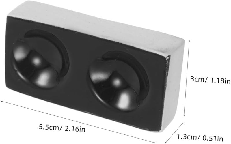 Black Ceramic Spotting Plates 4PCS Laboratory Porcelain Dishes for Chemical Experiments - Image 3