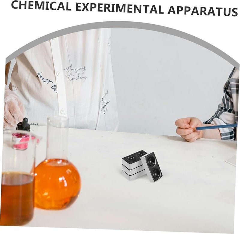 Black Ceramic Spotting Plates 4PCS Laboratory Porcelain Dishes for Chemical Experiments - Image 4