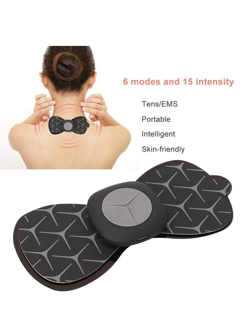 إلترازون Wireless Mini Massager, Rechargeable Shoulder and Neck Massager Pain Relief Neck Massager Muscle Massage Machine for Muscles, Back, Tendonitis(No Remote Control & No Batteries) - Image 4