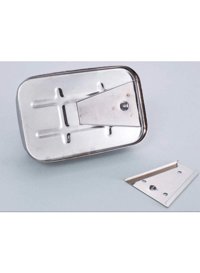 CYTHERIA Stainless Steel Soap Dispenser Silver 1000ml - Image 5