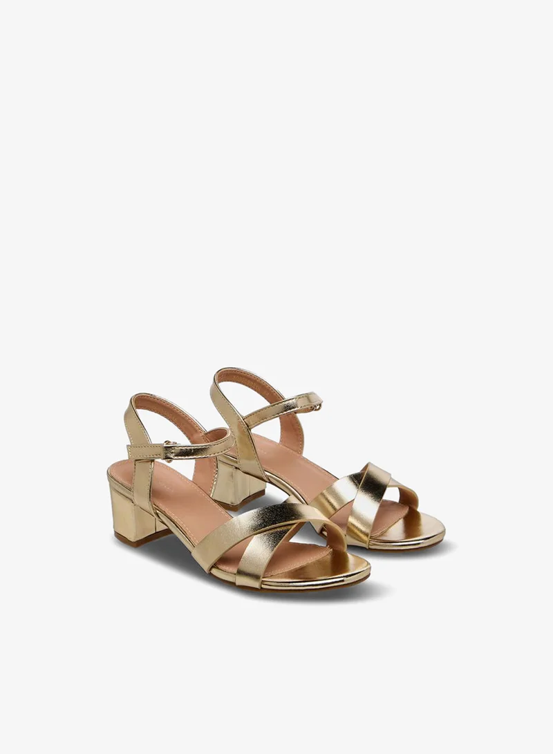 Flora Bella By Shoexpress Flora Bella Girls Block Heel Sandals Ramadan Collection