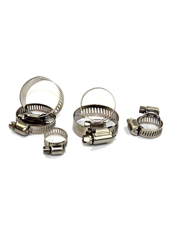 نيبمينينت طقم مشابك دائرية لخراطيم المعدّات، مصنوعة من الإستانلس ستيل وقابلة للتعديل بمقاس 6-38 مم، مكون 60 قطعة - Image 3