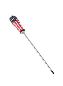 LAWAZIM Phillips Head Screwdriver American Flag pattern - 10Inch | Screwdriver tool and Phillips Professional Cushion Grip Screwdriver with High Torque  - Image 1