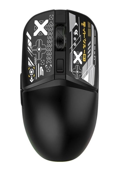 FV-210 Rechargeable Dual-Mode Bluetooth BT5.1 & 2.4G Wireless Connection – Silent Clik – 4 Buttons – 500mAh Power Saving on/off button – PAW 3212 / 3200DPI Optical Sensor – Apandics Design – UV Coating – For Gaming ,Office business ,WIN / iOS/ Android
