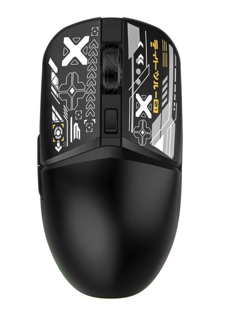 Forev - FV-210 Rechargeable Dual-Mode Bluetooth BT5.1 & 2.4G Wireless Connection – Silent Clik – 4 Buttons – 500mAh Power Saving on/off button – PAW 3212 / 3200DPI Optical Sensor – Apandics Design – UV Coating – For Gaming ,Office business ,WIN / iOS/ Android - Image 1