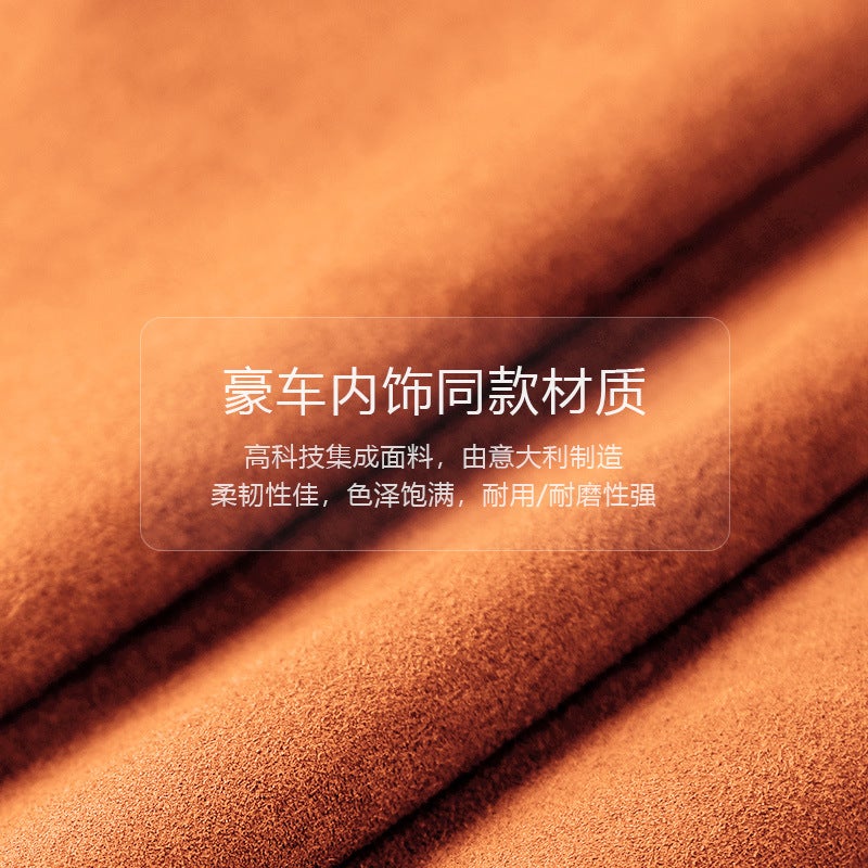 Suede Car Key Cover For Volkswagen Touang Xid4X Wei Ran Id3Id6X Golf Bag Buckle Case - Image 5