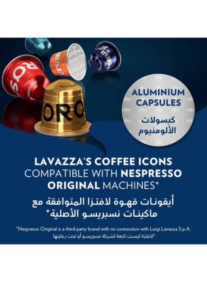 لافازا نسبريسو كريما إي غوستو كلاسيكو إسبريسو، كبسولات ألومنيوم متوافقة مع أجهزة نسبريسو الأصلية (Original)، عبوة تحتوي على 10 كبسولات. - Image 4