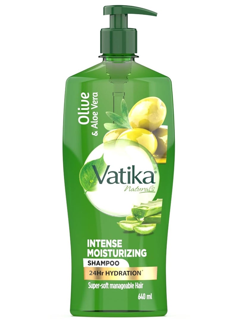 فاتيكا شامبو دابر فاتيكا بالصبار والزيتون للترطيب المكثف، ترطيب يصل إلى 24 ساعة، خالٍ من البارابين والسيليكون مع فيتامين هـ. - Image 1