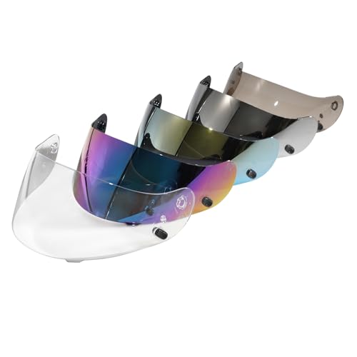 VCOROS Motorcycle Helmet Face Shield Visor Repalcement for HJC Helmet HJ-09 CL-15 CL-17 CL-16 CL-SP AC-12 FS-10 CS-R1 IS-16 CS-R2 Shield (Golden) - Image 5