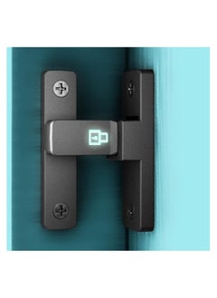 Y&D Door Lock, 90 Degree Heavy Duty Latch, Barn Lock for Inward Opening/Sliding Doors, Garden, Bathroom, Warehouse  - Image 1