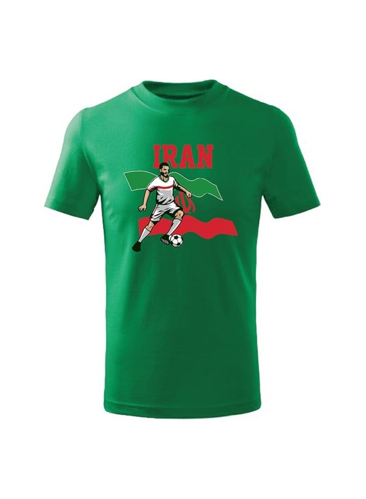 Iran Football World Fans Printed T-Shirts Supporting The Football Jersey TShirts For Men|Women|Kids To Win The Cup  - Image 1