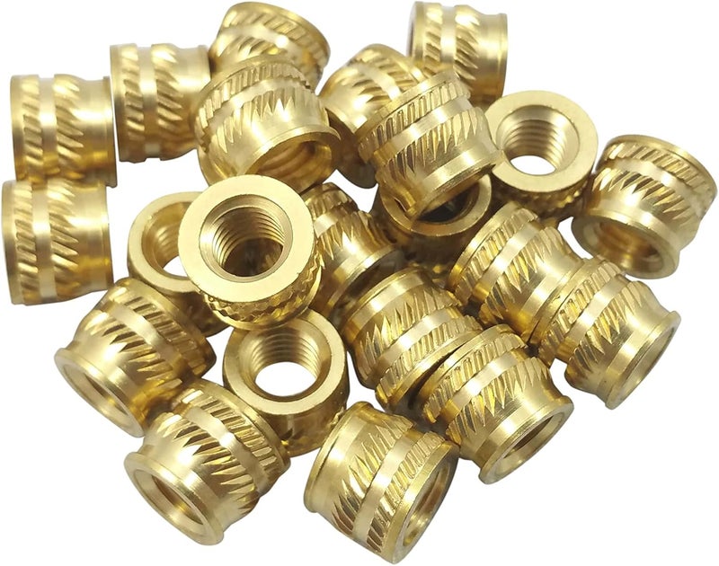 initeq Store [] Brass Threaded Inserts for Plastics Assortment A Insert Nuts for 3D Printing (Metric) - Image 5