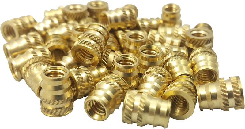 initeq Store [] Brass Threaded Inserts for Plastics Assortment A Insert Nuts for 3D Printing (Metric) - Image 4