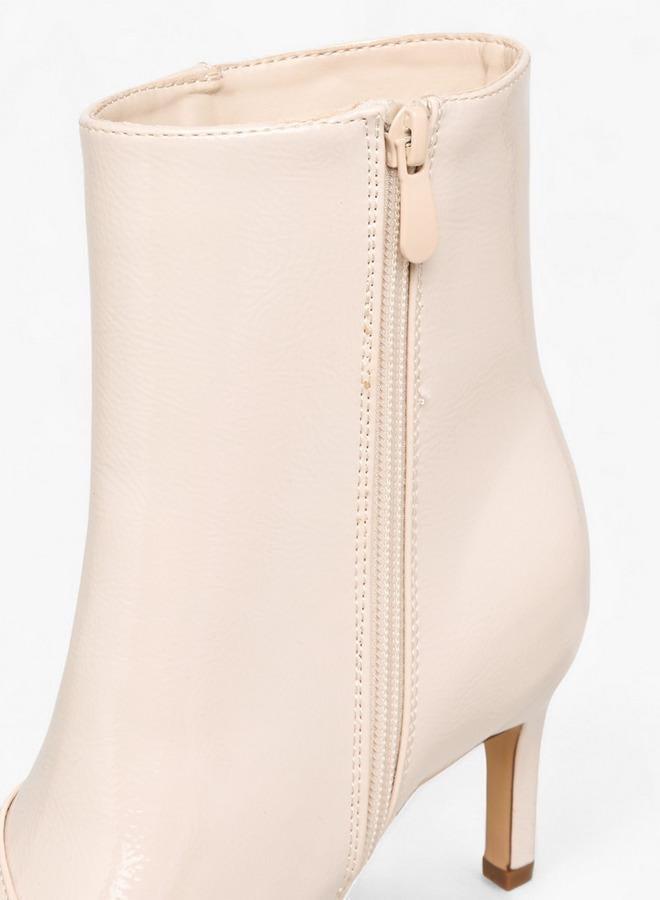 Flora Bella By Shoexpress Women Buckle Detail Ankle Boots - Image 4