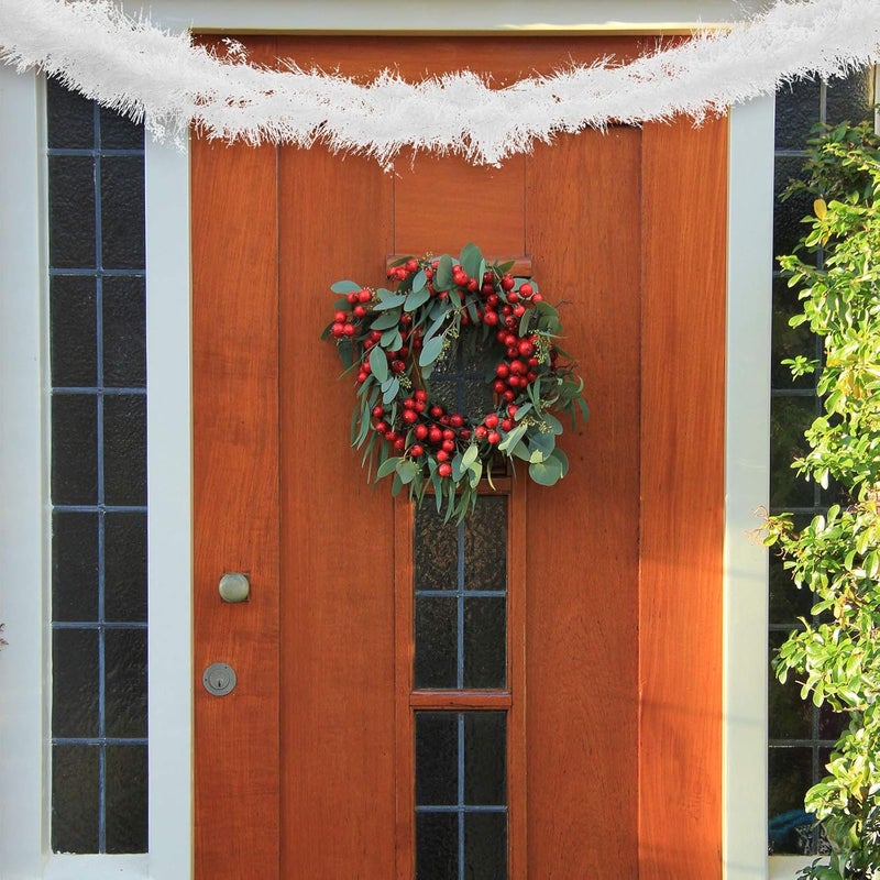 eBoot إي بوت 6 قطع 394 قدم زينة عيد الميلاد من خيوط معدنية ملونة مختلطة زينة سانتا كلوز السميكة لزينة حفلات عيد الميلاد وزينة شجرة عيد الميلاد - Image 3