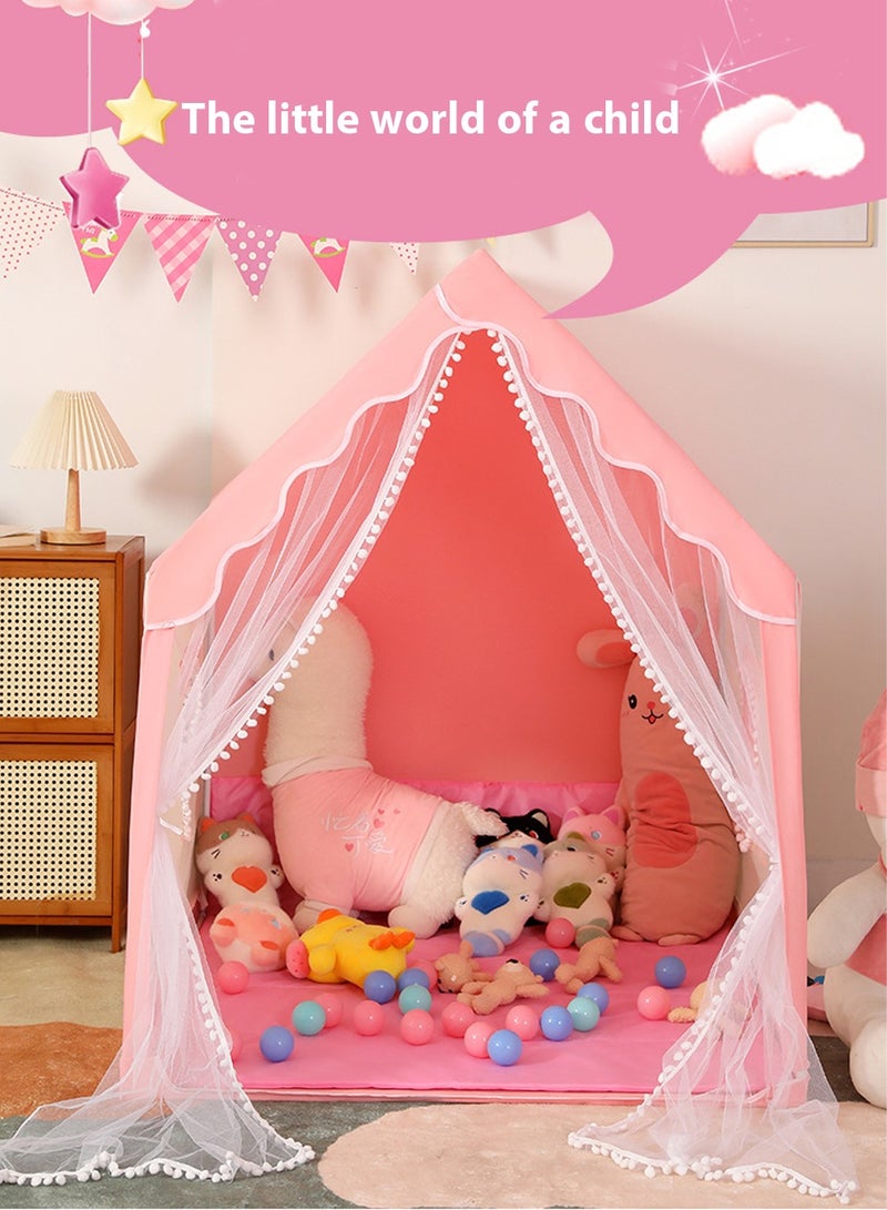 Children'S Tents Playhouse Indoor Oversized House Princess Prince Playhouse Boys And Girls Children'S Beds With Lights  - Image 1