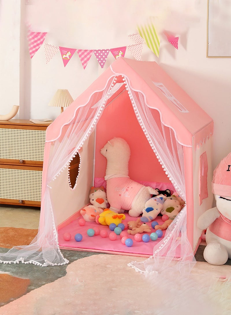 Children'S Tents Playhouse Indoor Oversized House Princess Prince Playhouse Boys And Girls Children'S Beds With Lights  - Image 3