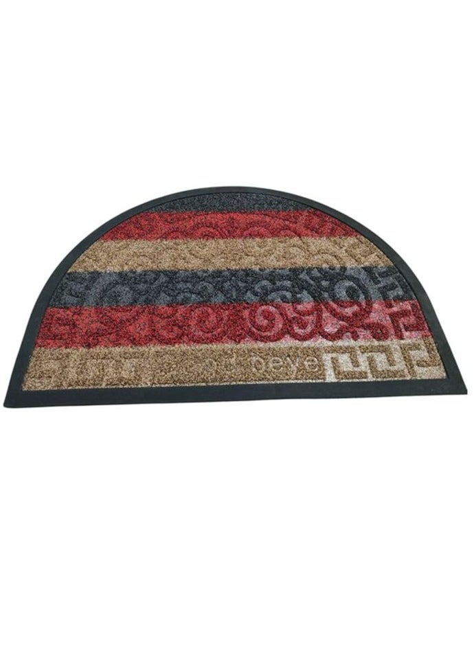Spaceshoop Door Mats Semi Circle Random Shape and Color  - Image 1
