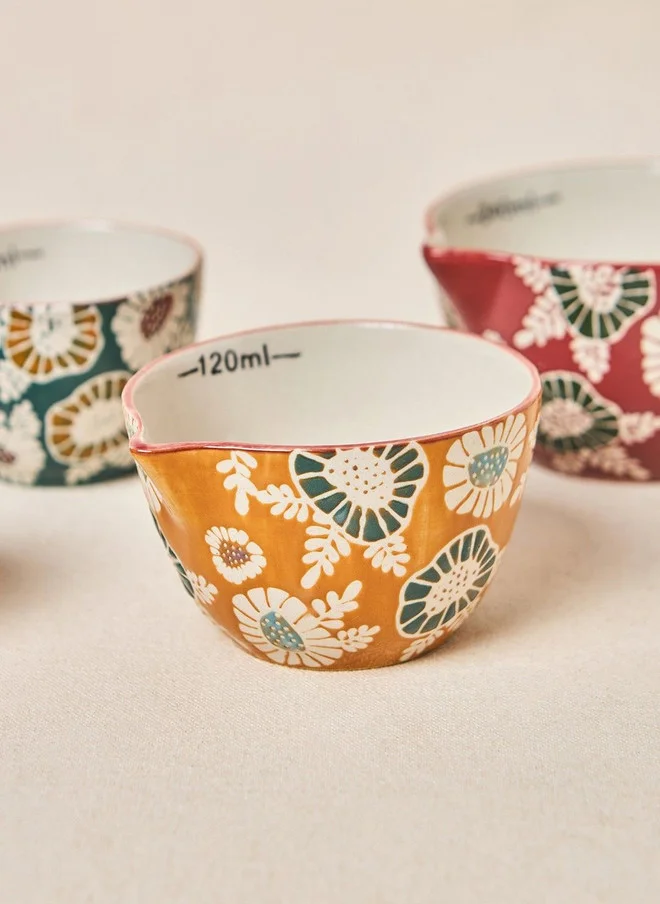 Chumbak  Wildflower Measurning Cup Set of 4  | Best Price UAE
