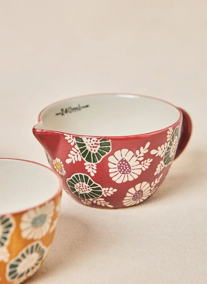 Chumbak  Wildflower Measurning Cup Set of 4  | Best Price UAE