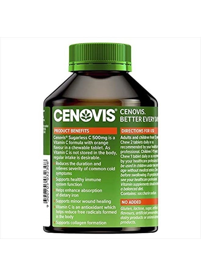 Cenovis - Vitamin C 500mg Sugarless 300 Tablets Product of Australia - Image 1