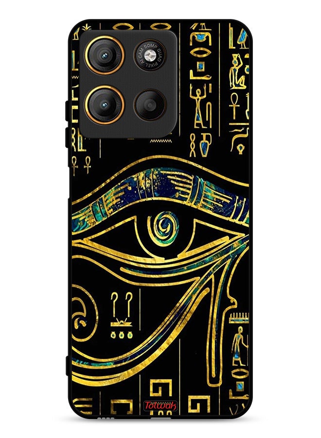 Tolwak Motorola Moto G15 Protective Case Cover Eye Artwork