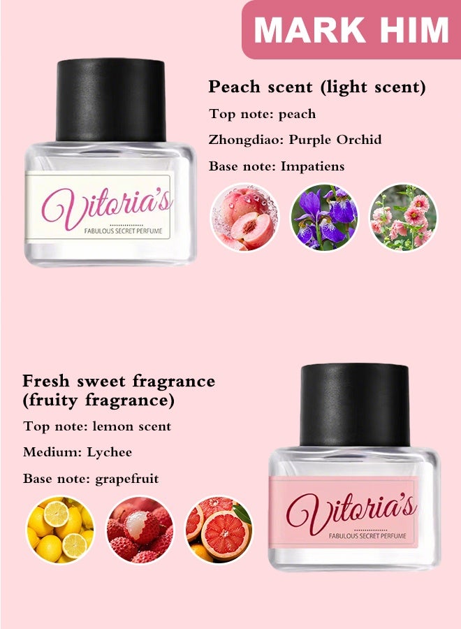 MARK HIM 6PCS Women’s Mini Perfume Gift Set, 7ml Each Eau De Toilette Sampler Kit, Fruity Floral Scents, Long-Lasting Light Fragrance, Travel Size Luxury Gift for Her, Birthday & Valentine’s Day - Image 3