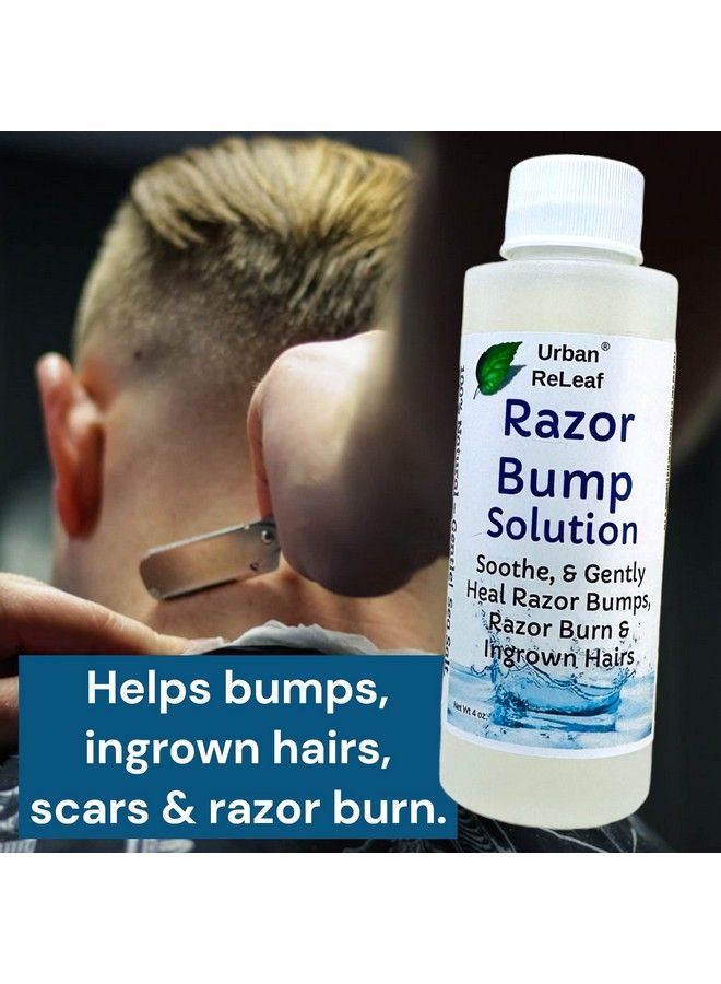 Urban ReLeaf Razor Bump Solution ! Natural Sea Salt. Soothe & Gently Heal Shaving Bumps Burns & Ingrown Hairs. Made Fresh In Usa! Helps Irritation. - Image 3