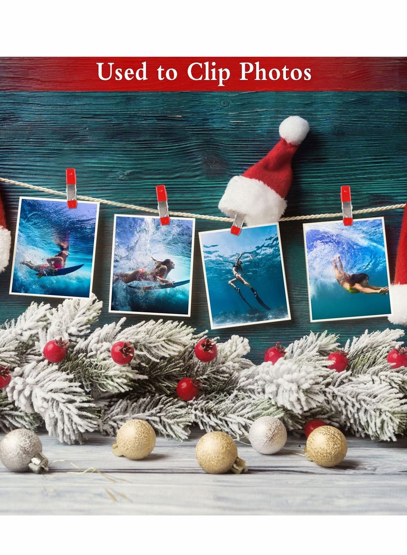 Excefore 12 Pcs Heavy Duty Tent Clips for Woodworking Camping, Small Metal Spring Clamps with Rubber Coated Tipped Grip, Silver - Image 4