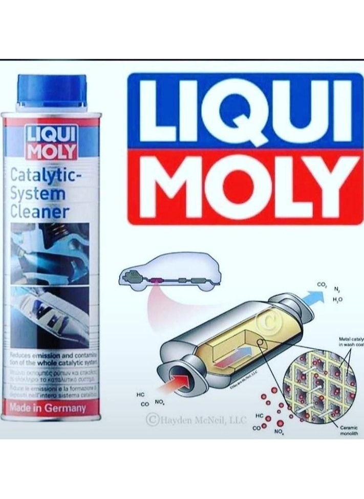 LIQUI MOLY - Liqui Moly Catalytic System Cleaner Fuel System Cleaner, 300 ml - Image 1