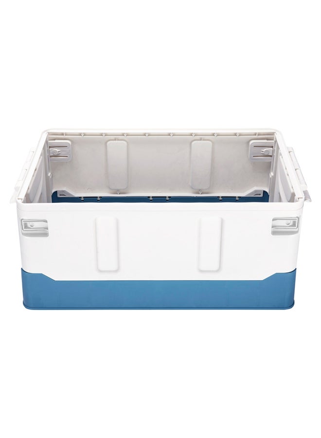 دي بي تي صندوق أدوات بلاستيك، صندوق عدة وأدوات، ازرق*ابيض، مقاس 46*28*29 سم - Image 3